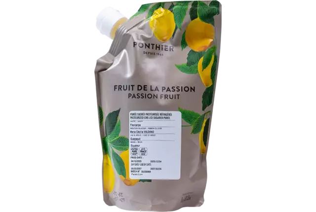 Fruitpuree passievrucht 1kg stuk